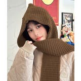 フード付きニットマフラー韓国風バラクラバ | SUNSHINE CLOSET | 詳細画像15 