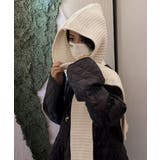 フード付きニットマフラー韓国風バラクラバ | SUNSHINE CLOSET | 詳細画像7 