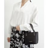 サテン風シャツブラウス Vネックトップス | SUNSHINE CLOSET | 詳細画像9