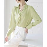 ツイストブラウス長袖ブラウスVネック上品 | SUNSHINE CLOSET | 詳細画像10 
