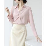 ツイストブラウス長袖ブラウスVネック上品 | SUNSHINE CLOSET | 詳細画像13 
