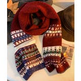 北欧風ジャガードロングマフラー秋冬レディース首元防寒ショール 大人可愛いボリュー… | SUNSHINE CLOSET | 詳細画像18