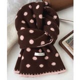 大人可愛い水玉模様ストール 防寒あったかマフラー レディース首巻き冬小物 | SUNSHINE CLOSET | 詳細画像26