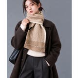 クラシカル配色ライン リバーシブルマフラー 千鳥格子ストール防寒 | SUNSHINE CLOSET | 詳細画像8