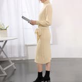 ケーブル編みニットワンピース 韓国 秋冬 | SUNSHINE CLOSET | 詳細画像16 