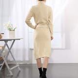 ケーブル編みニットワンピース 韓国 秋冬 | SUNSHINE CLOSET | 詳細画像17 