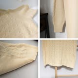 ケーブル編みニットワンピース 韓国 秋冬 | SUNSHINE CLOSET | 詳細画像4 