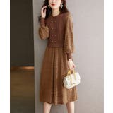 ニットワンピース ランタンスリーブ 上品 | SUNSHINE CLOSET | 詳細画像6 