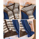ドッキングニット ボーダーニットトップス | SUNSHINE CLOSET | 詳細画像14