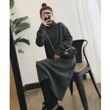 ハイネックニットワンピースゆったり秋冬服 | SUNSHINE CLOSET | 詳細画像9