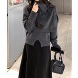レディース 裾スリットニット 大人きれいめセーター | SUNSHINE CLOSET | 詳細画像14