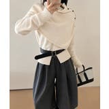 レディース 裾スリットニット 大人きれいめセーター | SUNSHINE CLOSET | 詳細画像5