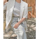 ゆったり リネンサマージャケット体型カバー 薄手ジャケット着やせ | SUNSHINE CLOSET | 詳細画像14 