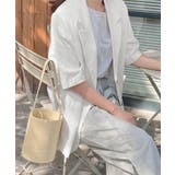 ゆったり リネンサマージャケット体型カバー 薄手ジャケット着やせ | SUNSHINE CLOSET | 詳細画像15 