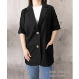 ゆったり リネンサマージャケット体型カバー 薄手ジャケット着やせ | SUNSHINE CLOSET | 詳細画像22 