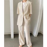 ゆったり リネンサマージャケット体型カバー 薄手ジャケット着やせ | SUNSHINE CLOSET | 詳細画像6 
