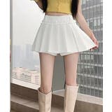 レディース ハイウエストミニ丈スカート着やせ インナーパンツ付きJKスカート制服… | SUNSHINE CLOSET | 詳細画像13