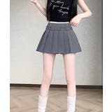 レディース ハイウエストミニ丈スカート着やせ インナーパンツ付きJKスカート制服… | SUNSHINE CLOSET | 詳細画像3