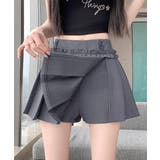レディース ハイウエストミニ丈スカート着やせ インナーパンツ付きJKスカート制服… | SUNSHINE CLOSET | 詳細画像4