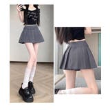 レディース ハイウエストミニ丈スカート着やせ インナーパンツ付きJKスカート制服… | SUNSHINE CLOSET | 詳細画像5