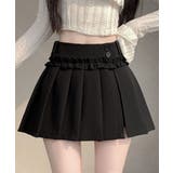 レディース ハイウエストミニ丈スカート着やせ インナーパンツ付きJKスカート制服… | SUNSHINE CLOSET | 詳細画像7