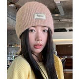 ロゴニット帽子レディース ニットキャップ | SUNSHINE CLOSET | 詳細画像1