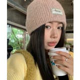 ロゴニット帽子レディース ニットキャップ | SUNSHINE CLOSET | 詳細画像2