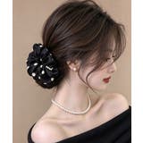 バイカラー大人可愛い水玉ヘアゴムフェミニン髪飾りレディースまとめ髪ポニーテールお… | SUNSHINE CLOSET | 詳細画像10 