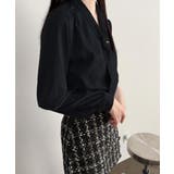 ボウタイ ブラウス レディース Vネック | SUNSHINE CLOSET | 詳細画像5