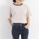 トップス ボーダー柄 tシャツ 半袖 夏 | ANGELCLOSET | 詳細画像14