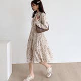 小花柄 ボウタイワンピース レディース春 | SUNSHINE CLOSET | 詳細画像11 