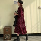 小花柄 ボウタイワンピース レディース春 | SUNSHINE CLOSET | 詳細画像14 