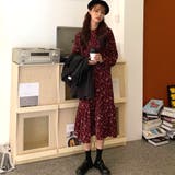 小花柄 ボウタイワンピース レディース春 | SUNSHINE CLOSET | 詳細画像15 