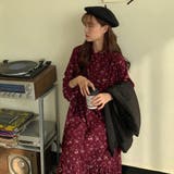 小花柄 ボウタイワンピース レディース春 | SUNSHINE CLOSET | 詳細画像17 