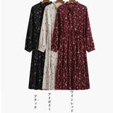 小花柄 ボウタイワンピース レディース春 | SUNSHINE CLOSET | 詳細画像2 