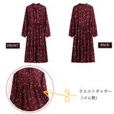 小花柄 ボウタイワンピース レディース春 | SUNSHINE CLOSET | 詳細画像3 