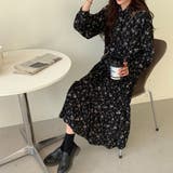 小花柄 ボウタイワンピース レディース春 | SUNSHINE CLOSET | 詳細画像6 