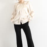 ギャザーブラウス 通勤OL オフィスカジュアル | SUNSHINE CLOSET | 詳細画像12 