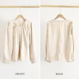 ギャザーブラウス 通勤OL オフィスカジュアル | SUNSHINE CLOSET | 詳細画像3 