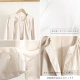 ギャザーブラウス 通勤OL オフィスカジュアル | SUNSHINE CLOSET | 詳細画像4 