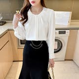 ギャザーブラウス 通勤OL オフィスカジュアル | SUNSHINE CLOSET | 詳細画像7 