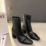 ショートブーツ レディース 美脚ブーティ | ANGELCLOSET | 詳細画像12