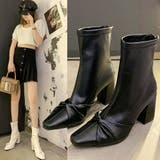 ショートブーツ レディース 美脚ブーティ | ANGELCLOSET | 詳細画像7