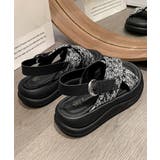 厚底サンダル クロスベルトサンダル 美脚 | SUNSHINE CLOSET | 詳細画像27 