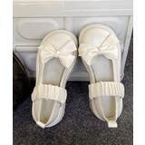 リボン厚底ローファーパンプスラウンドトゥ | ANGELCLOSET | 詳細画像14