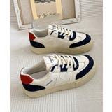 厚底スニーカー レースアップローカット靴 | SUNSHINE CLOSET | 詳細画像13