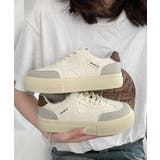 厚底スニーカー レースアップローカット靴 | SUNSHINE CLOSET | 詳細画像3