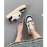 厚底スニーカー レースアップローカット靴 | SUNSHINE CLOSET | 詳細画像7