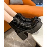 ショートブーツ 厚底ブーツ レースアップ | ANGELCLOSET | 詳細画像17