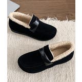 ファーモカシンシューズ レディース裏起毛 | ANGELCLOSET | 詳細画像17